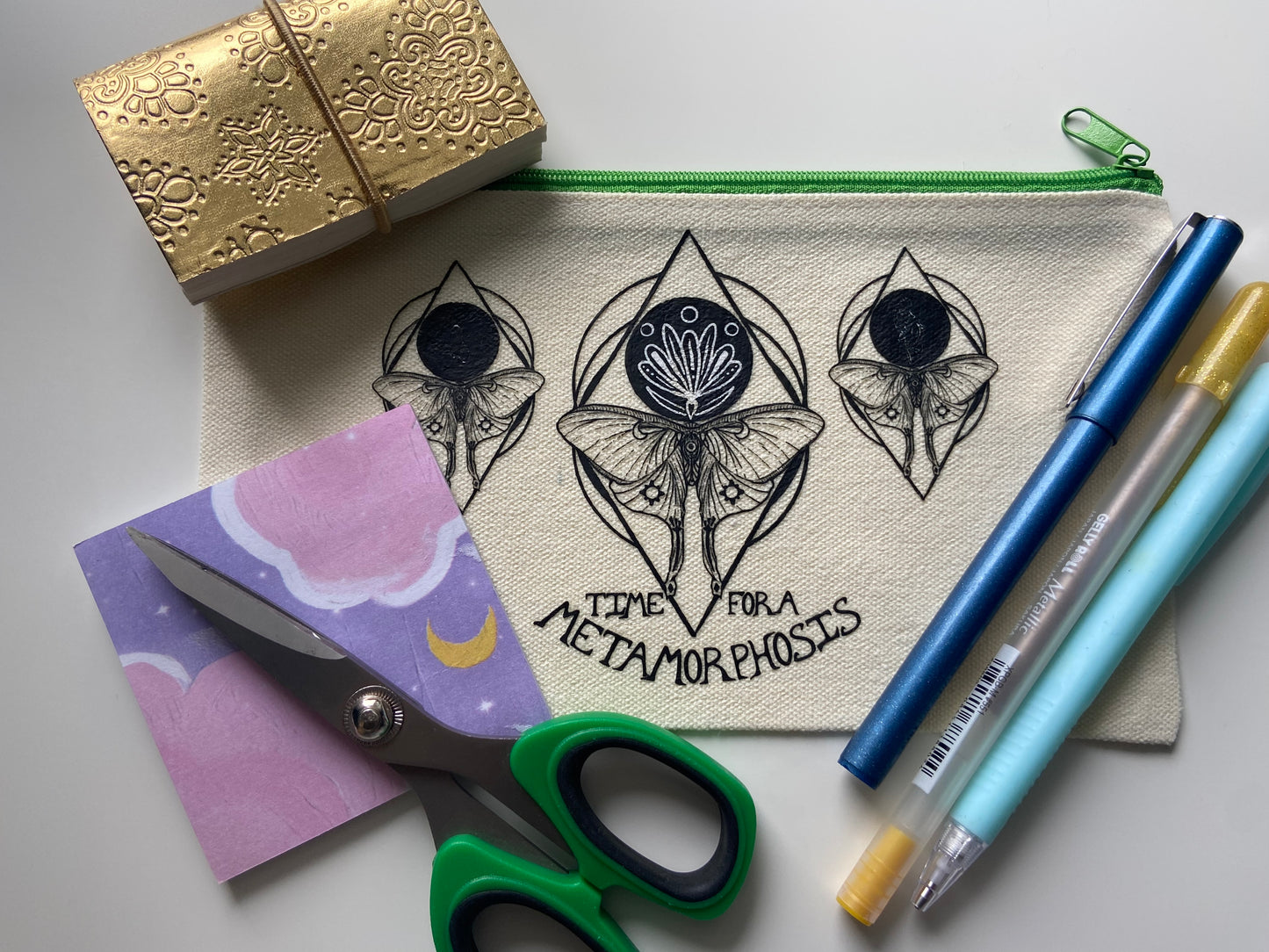 Metamorphosis | Zipper Pouch